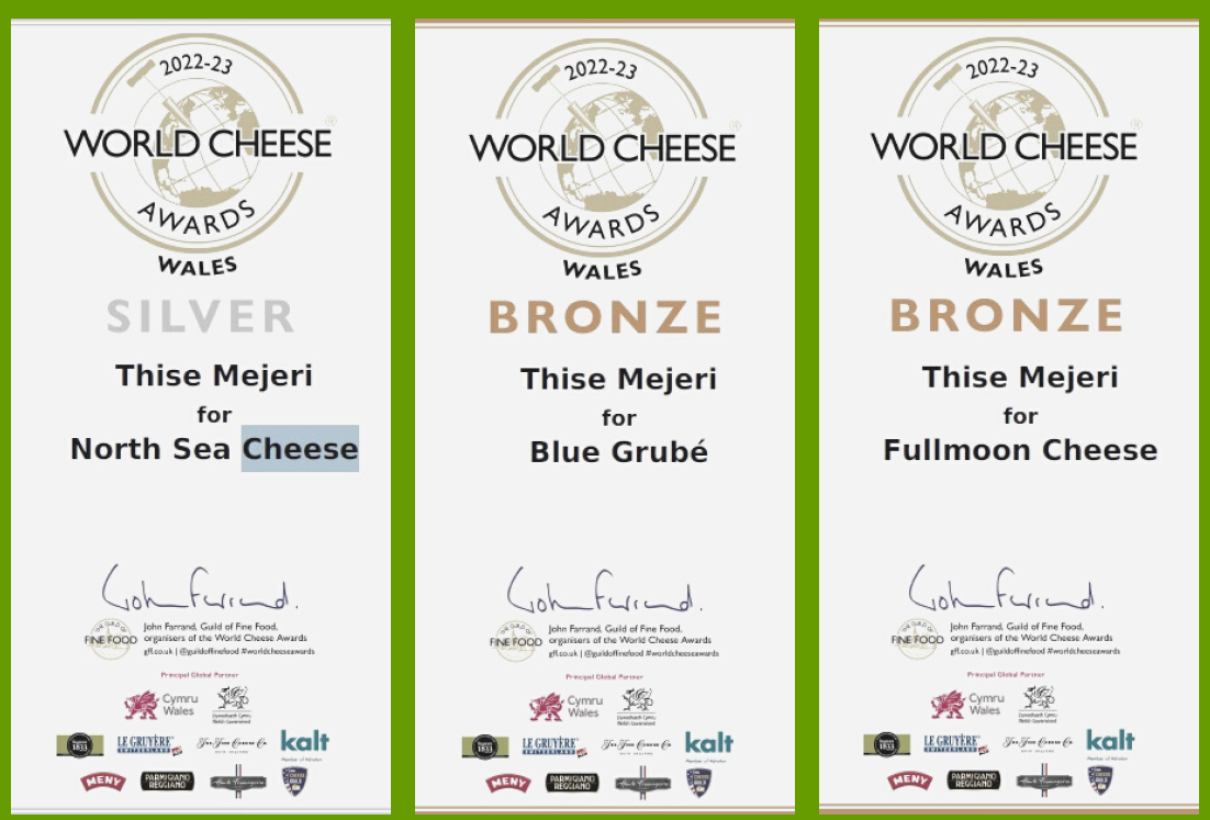 Thise World Cheese Award