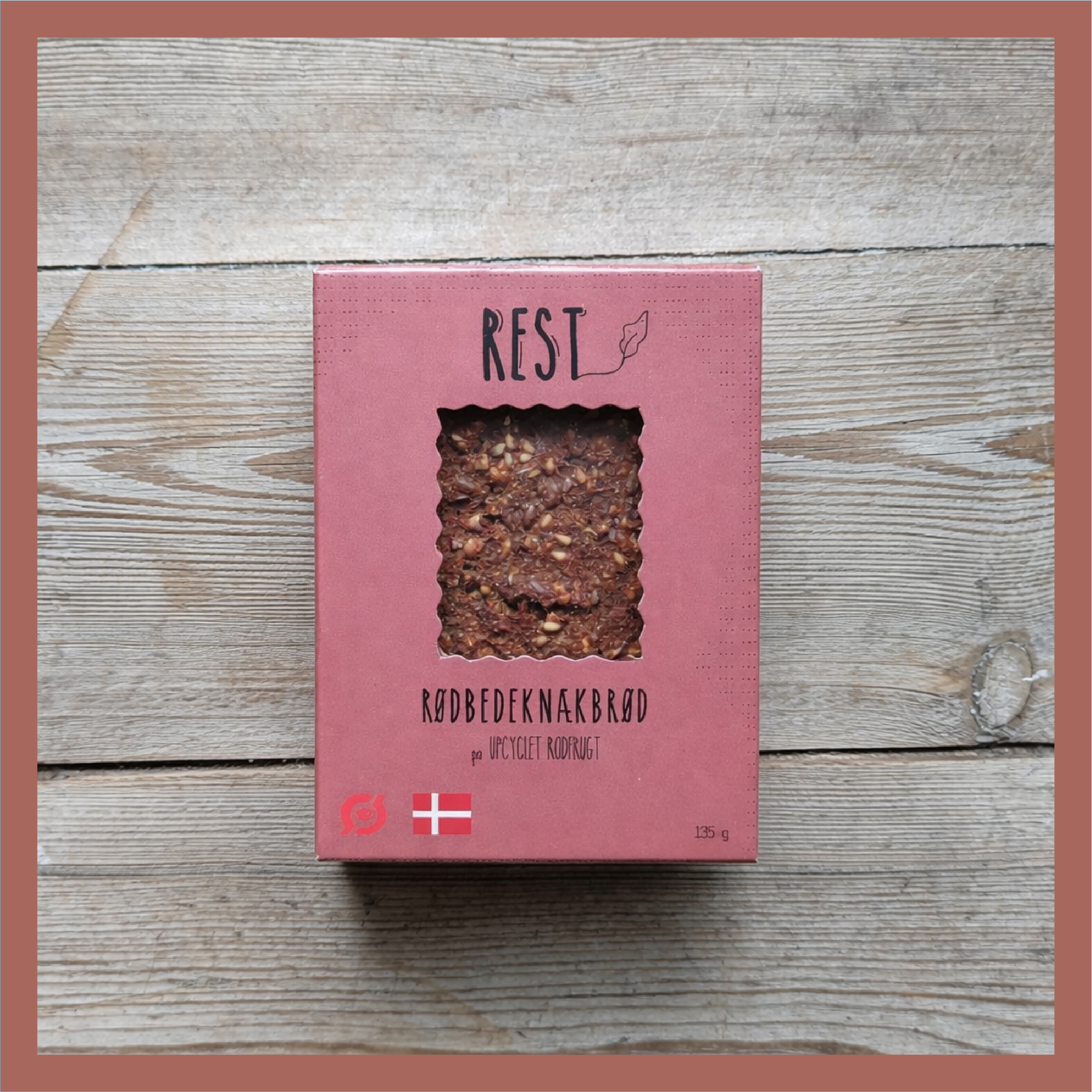 Rote-Bete-Knäckebrot mit Rosmarin